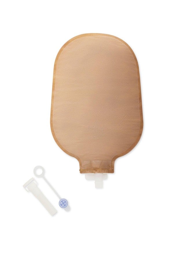 ceraplus Hollister 8414 CeraPlus Soft Convex 1-Piece 9” Urostomy Pouching System, Pre-Sized 1” Opening, Beige with Viewing Option, 5 Pack - Image 4
